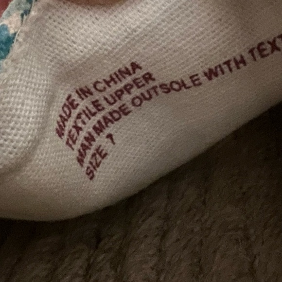 Lilly Pulitzer Lia Espradille Wade & Sea Sz 7 Shoes - Picture 5 of 8